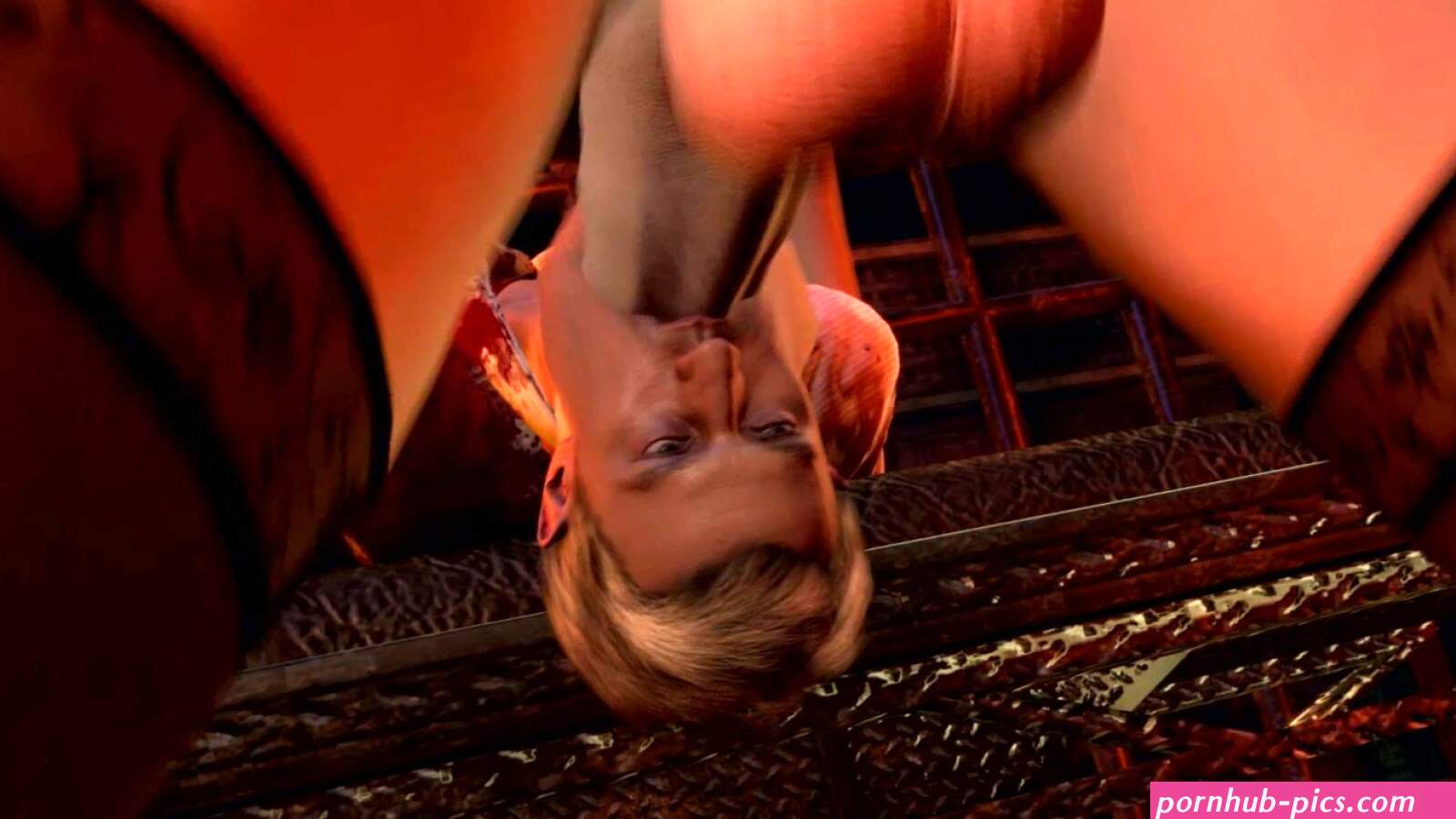 Futa Lady Dimitrescu fucks Ethan Winters