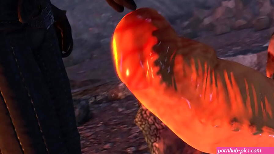 Giant Troll Cock fucks Geralt in the ass