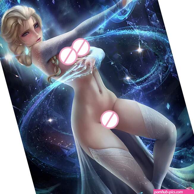 Custom Print Frozen Princess 3D Sexy Anime Girl Art Posters HD Wall Art Canvas Painting for Living Room Home Decor Hang Picture