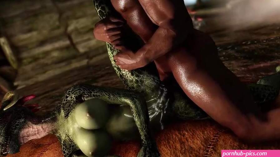 Female bandit Argonian masturbation enjoys...
