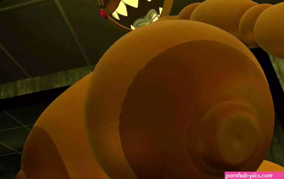 Toy chica reveals hyper breasts