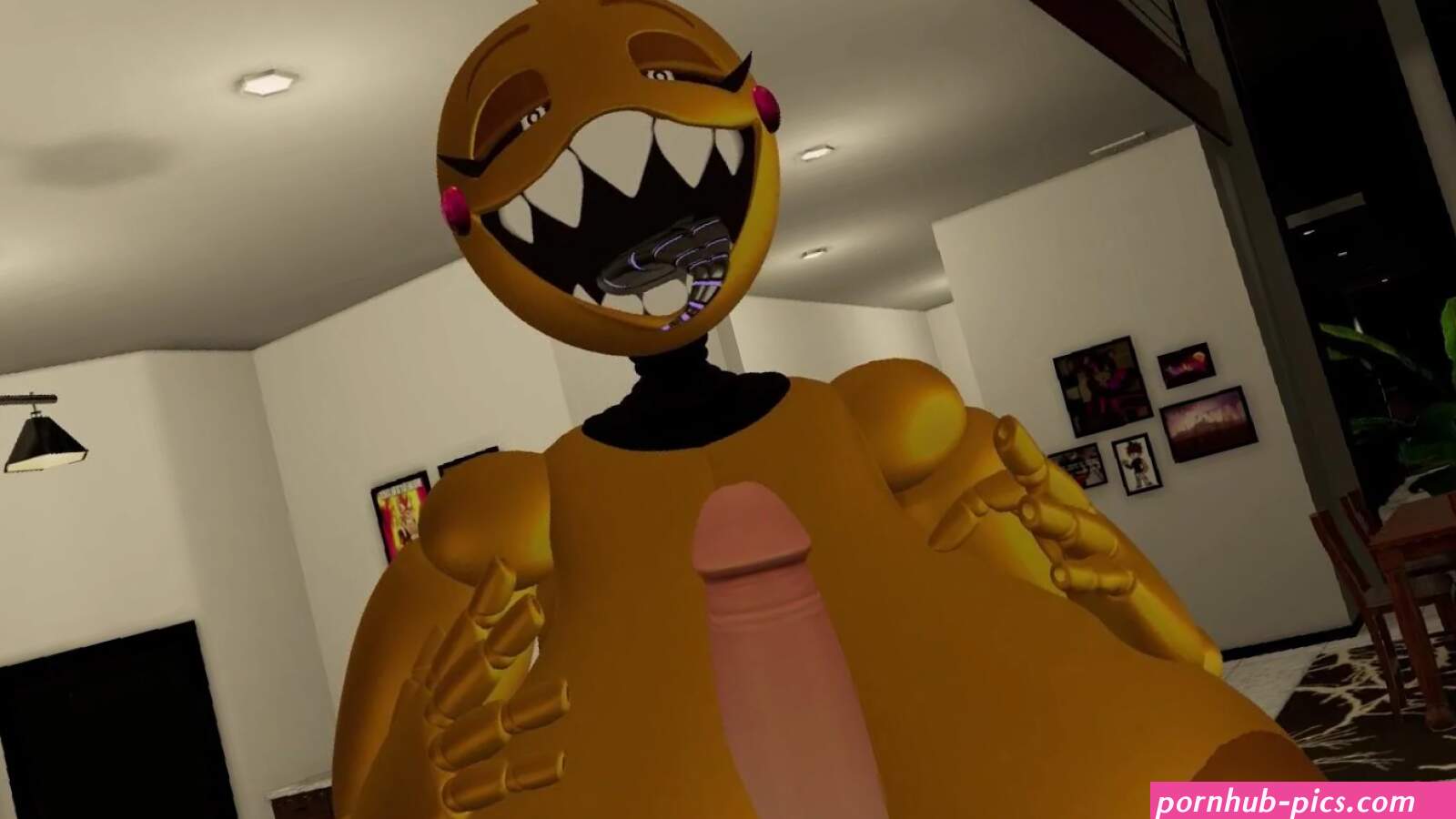 Toy chica boobjob
