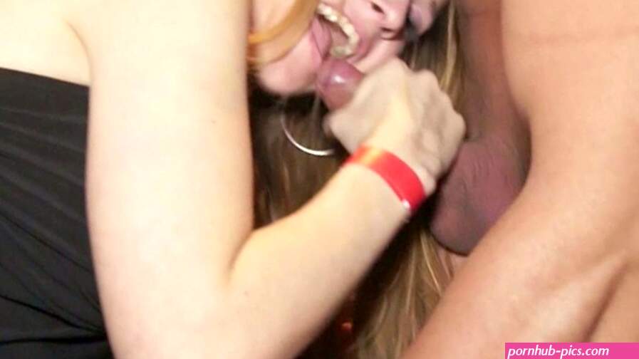Party girls drink dance suck and fuck in interracial cfnm group sex orgy