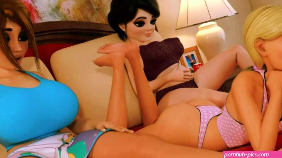 3D FUTA Taboo Cartoon Threesome Animation Video at Porn Lib