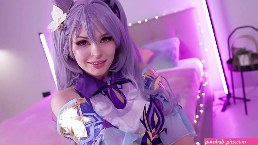 4K Genshin: Shy Keqing Slutty Slut