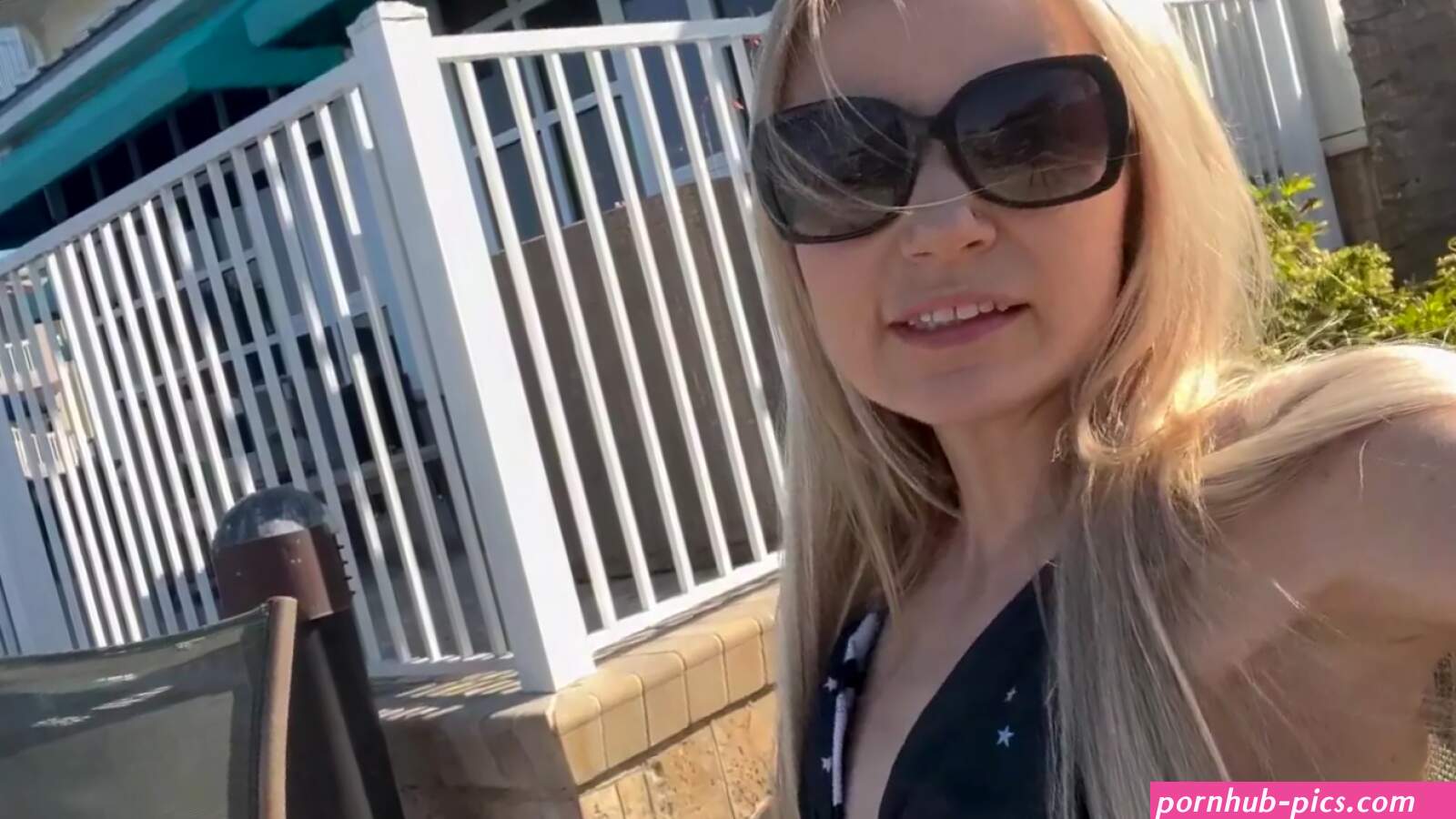Kerry Renee Carmody sheer bikini in a hotel from start