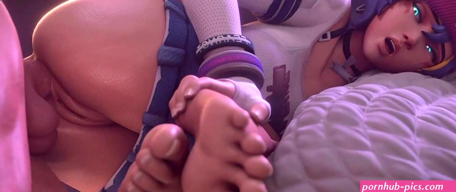 Kiriko Feet Anal