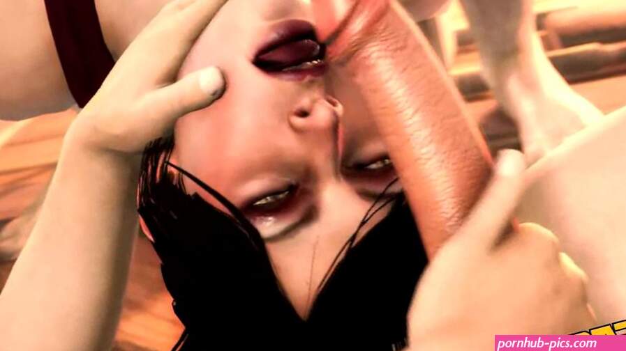 Morrigan Christmas Threesome