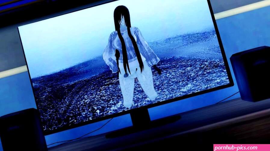 Ring: Futa Yamamura Sadako climbs out of the TV for fucking