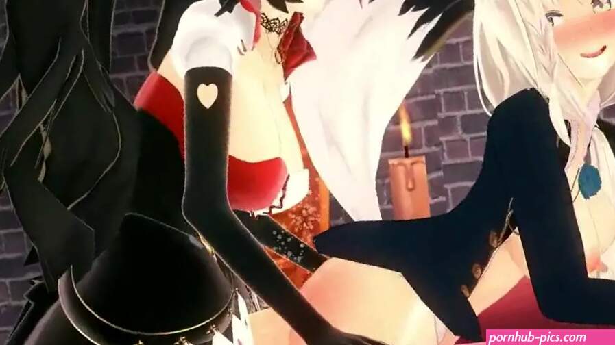 Ookami Mio Shirakami Fubuki Hololive KoiKoiS
