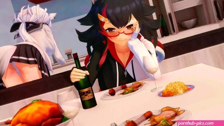 J0T4K4 Ookami Mio x Shirakami Fubuki