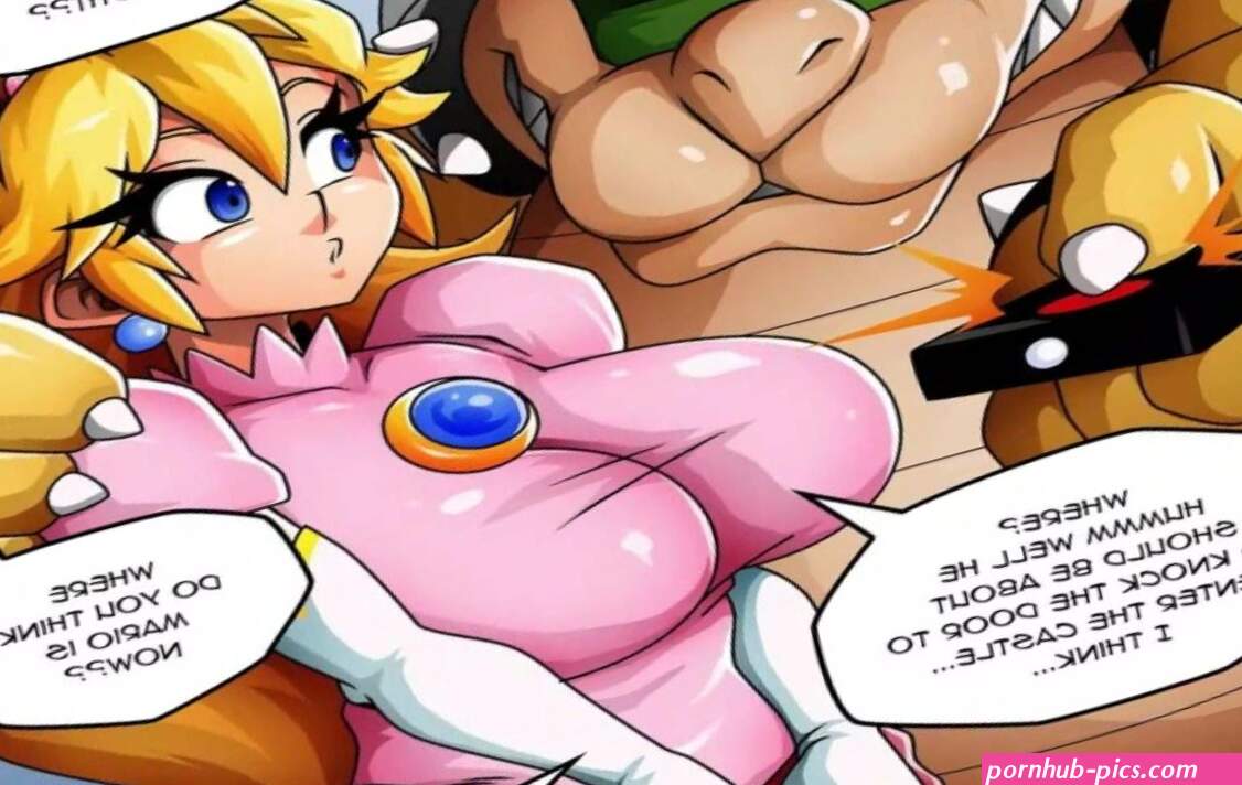 Bowser Ass Fucks Princess Peach as Mario Battles to Save Her