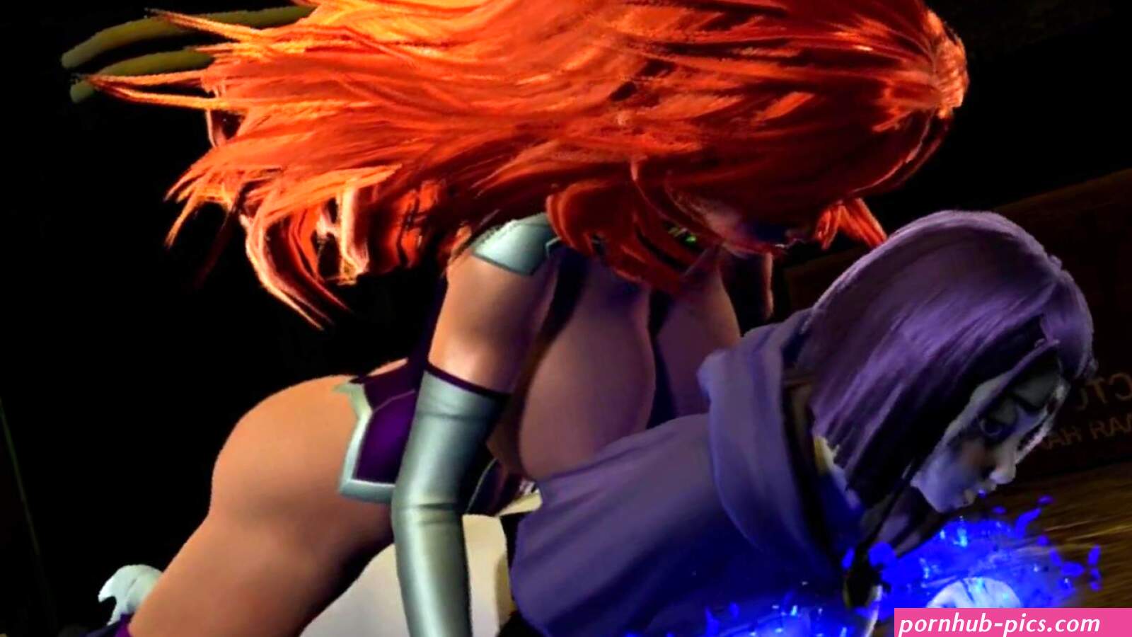 Starfire X Raven Futa Anal Titans
