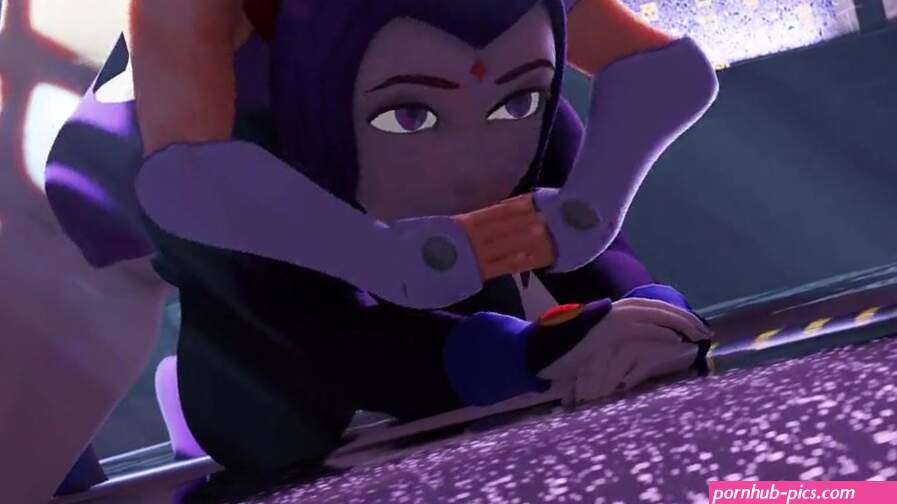 Raven Cuminflated by Futa Starfire PetersHentai