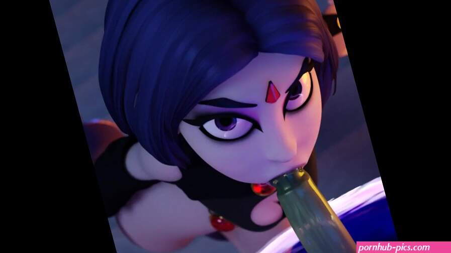 Raven BJ tease