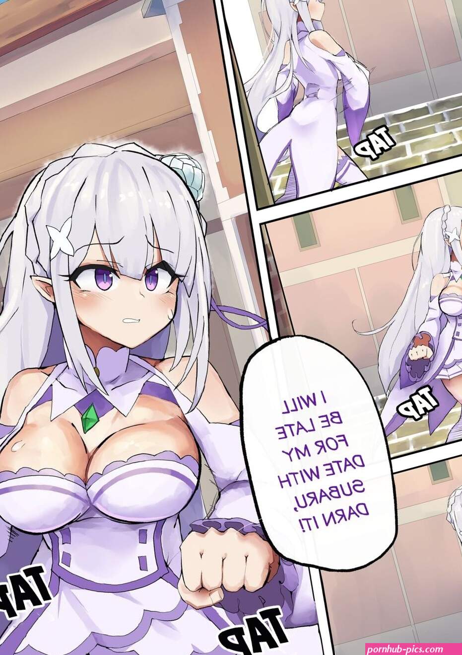Hyouhi Saibou Emilia Learns to Master the A...
