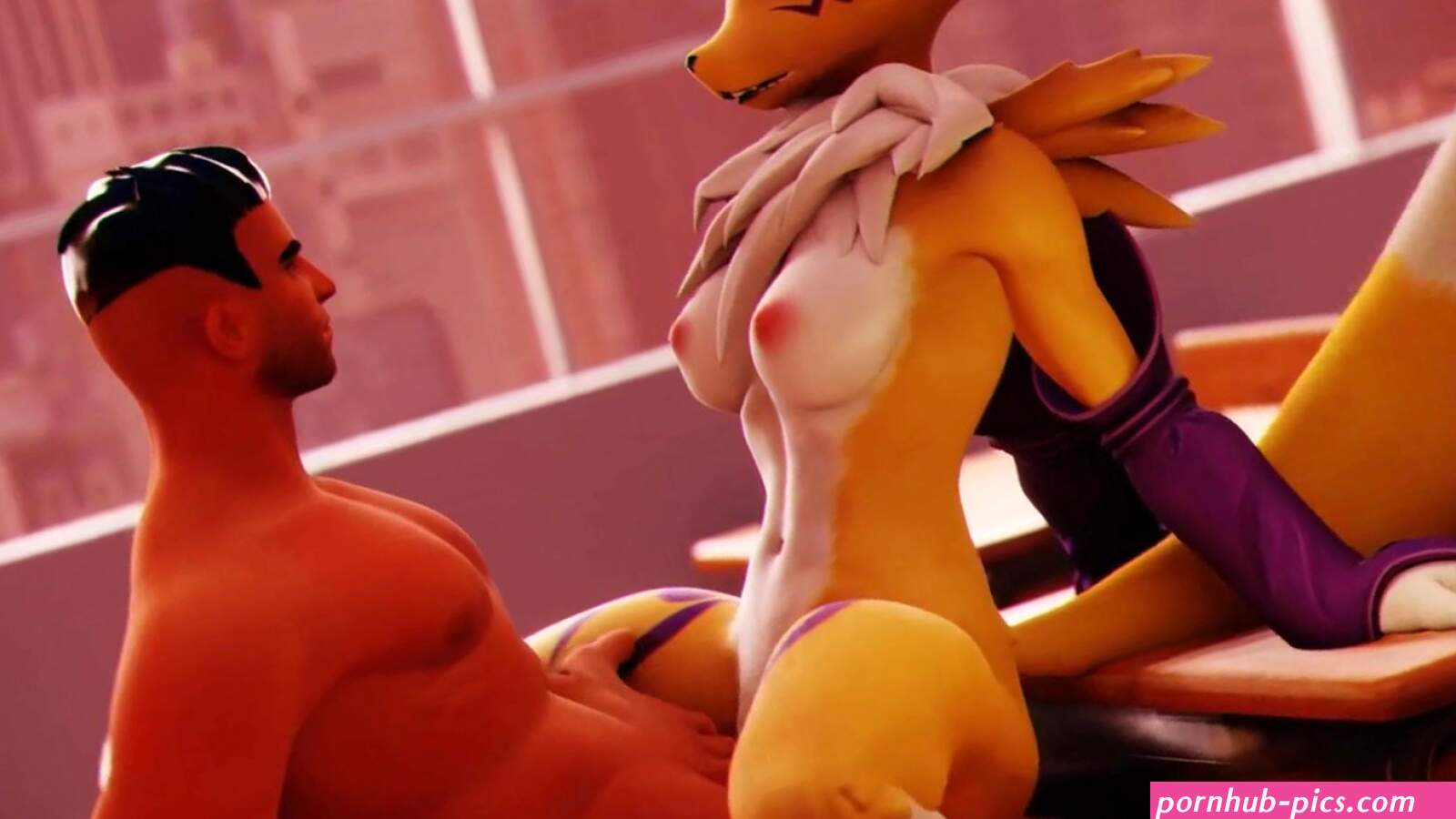 Renamon Riding Peterlangtonsfm