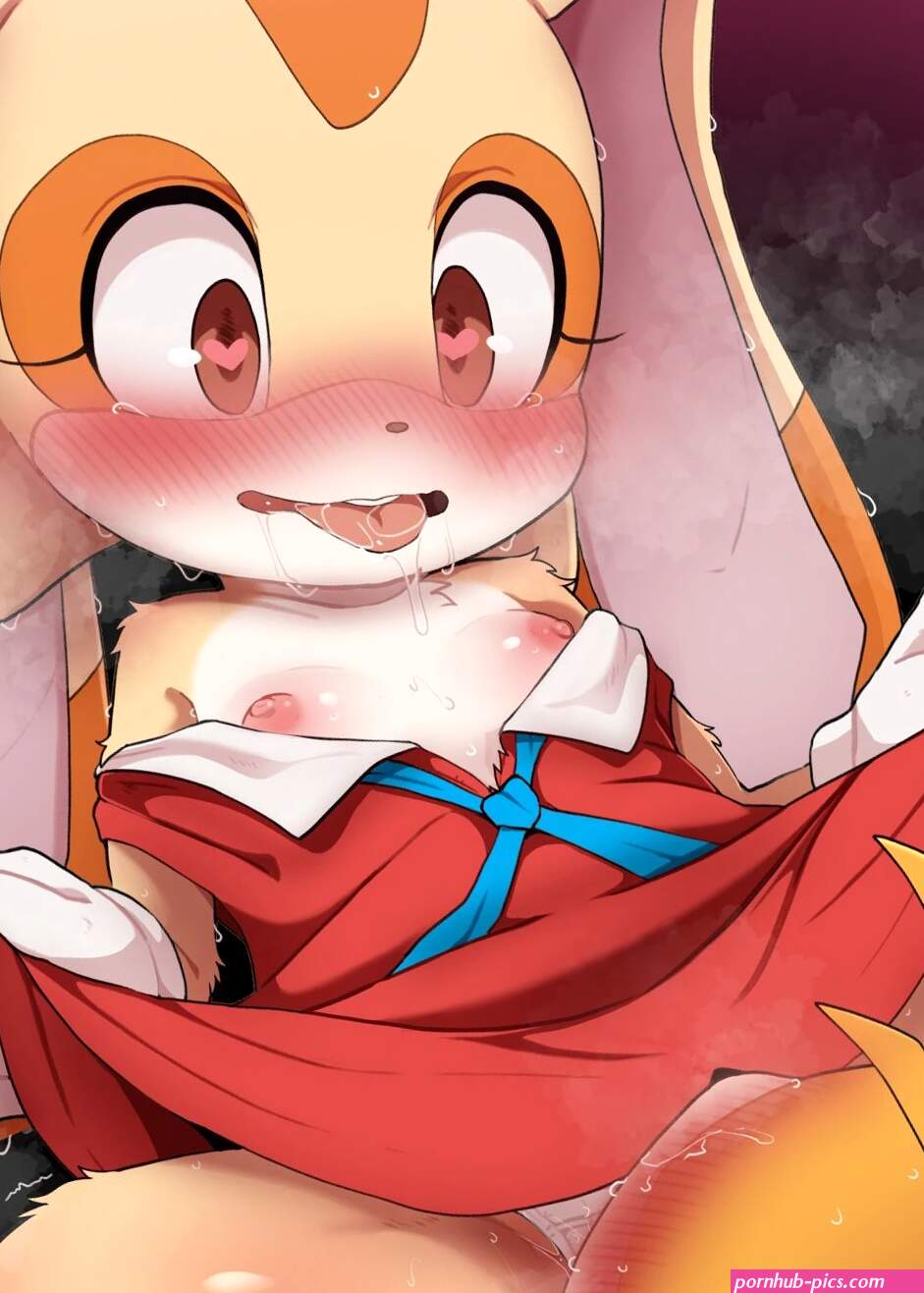 Cream the Rabbit sonic the hedgehog porn comic by DAGASI. Gloves porn comics.