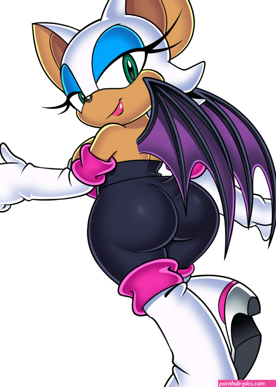 RougeBootyPose by OmegaSunBurst on DeviantArt