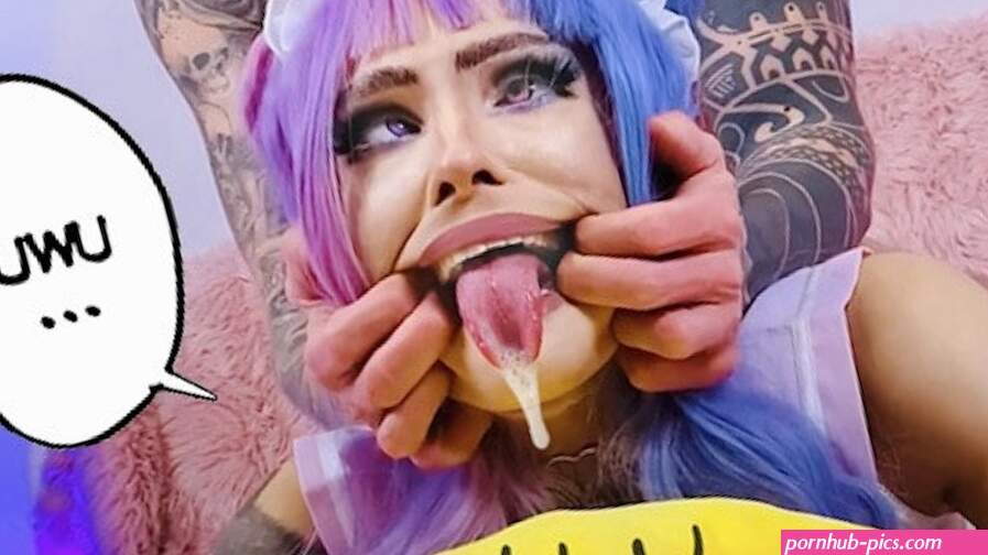 Lets DESTROY this E-GIRL SLUT !!! Rough Sex Sloppy Blowjob