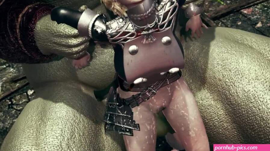 Huge monster fuck the female knight