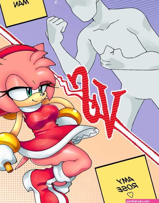 Amy Rose Vs Man comic porn