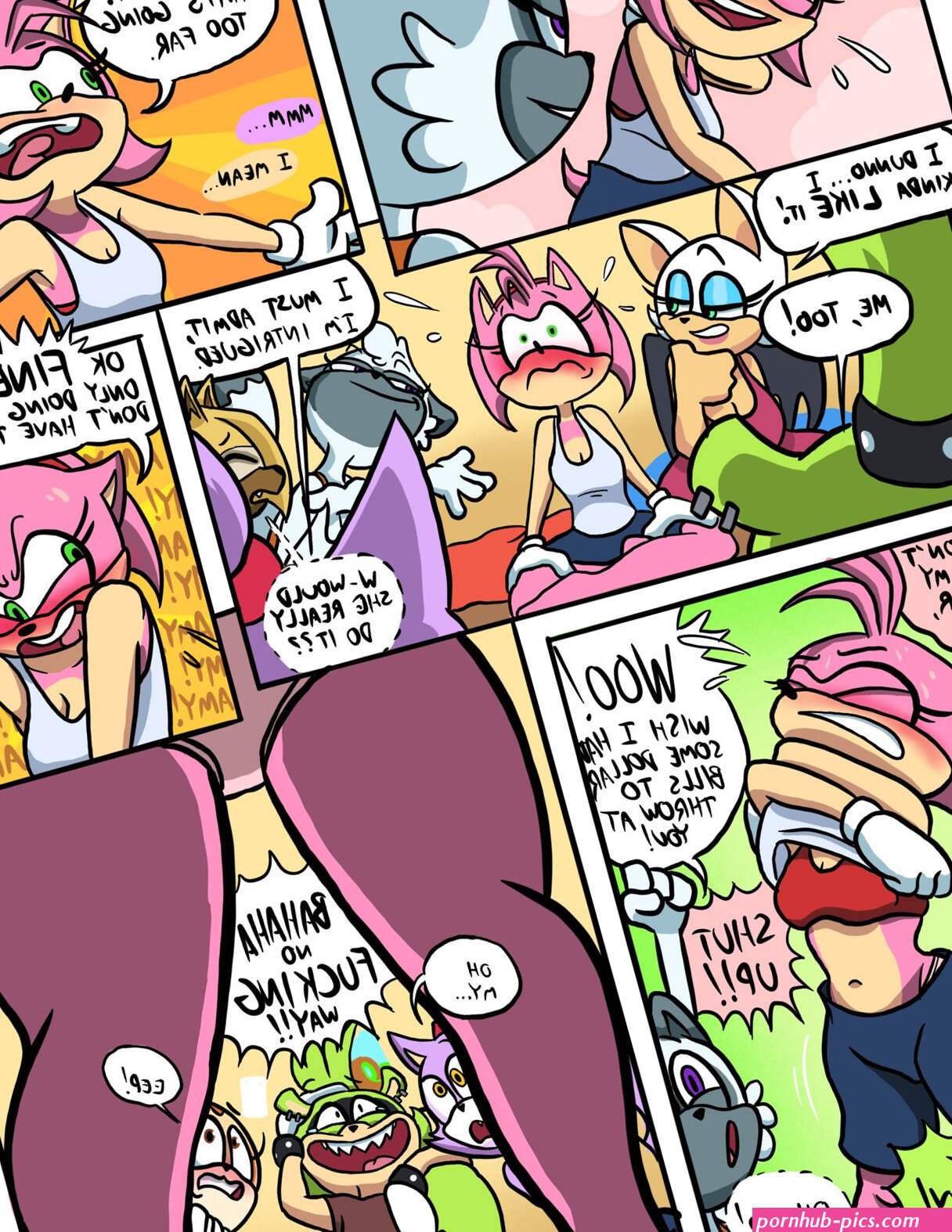 Oops! All Naked! Porn comic Cartoon porn comics Rule 34 comic