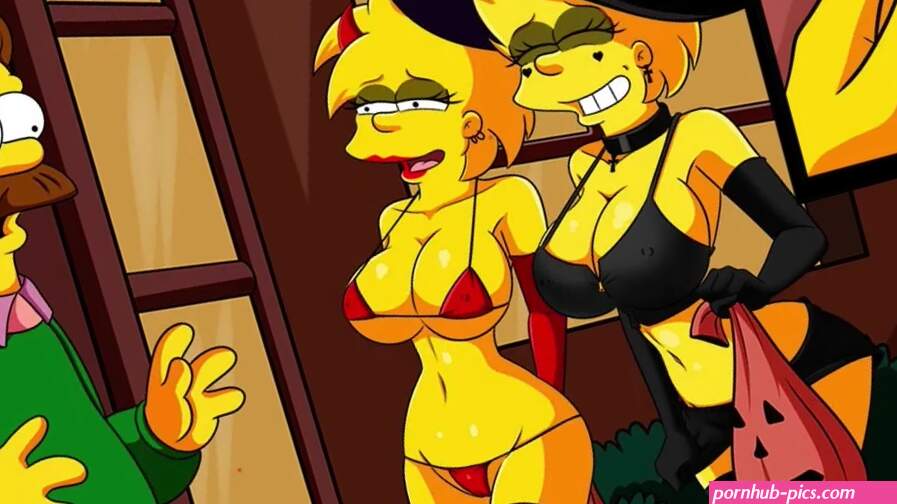 Halloween Night With Sex And Orgy! The Simptoons
