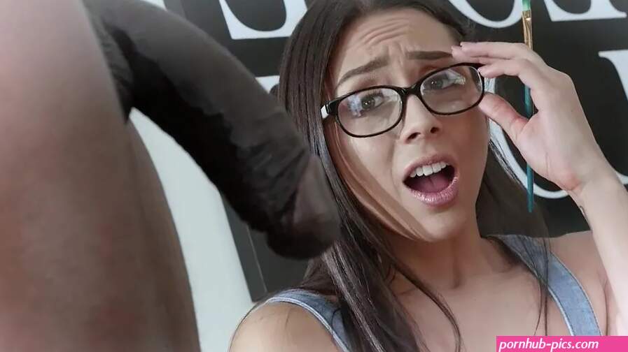 Latina Painter in Glasses Deserved Some BBC