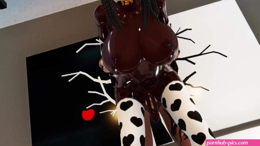 White girl fuck black futa ass using a dildo