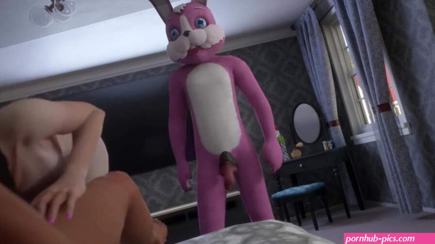 Silicon Lust hot morning blowjob and furry werewolf knot in the ass