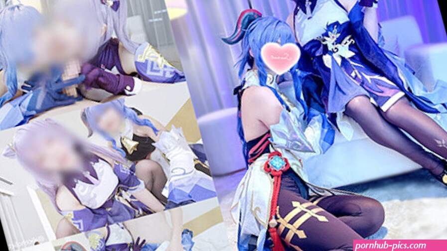 aliceholic13Genshin Impact Keqing Ganyu Cosplaying Threesomes femdom sex