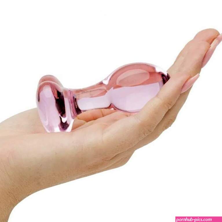 Crystal Heart Glass Buttplug