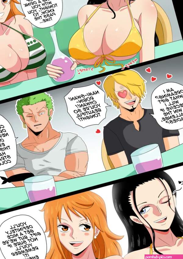 Nami Robins Wild Desires comic porn