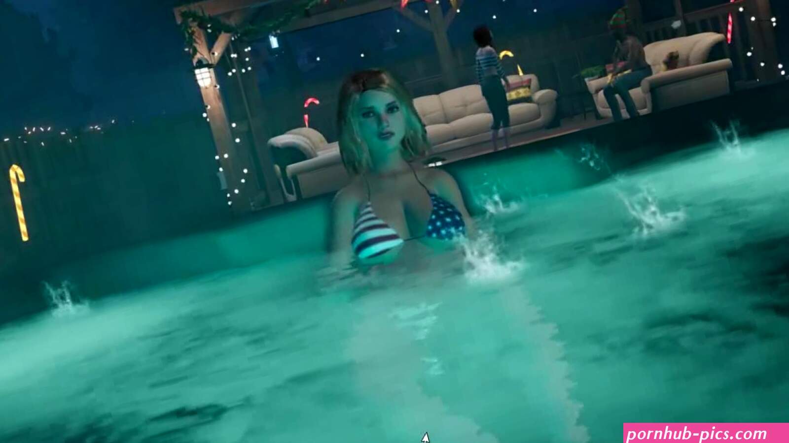 Gameplay House Party Gameplay Female Lesbian Threesome