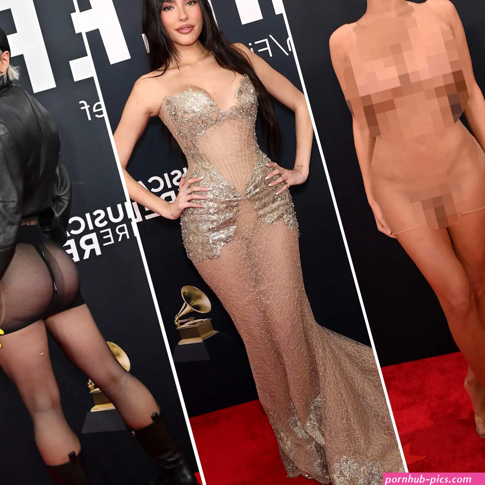 Every Naked Dress That Heated Up the 2025 Grammys Red Carpet