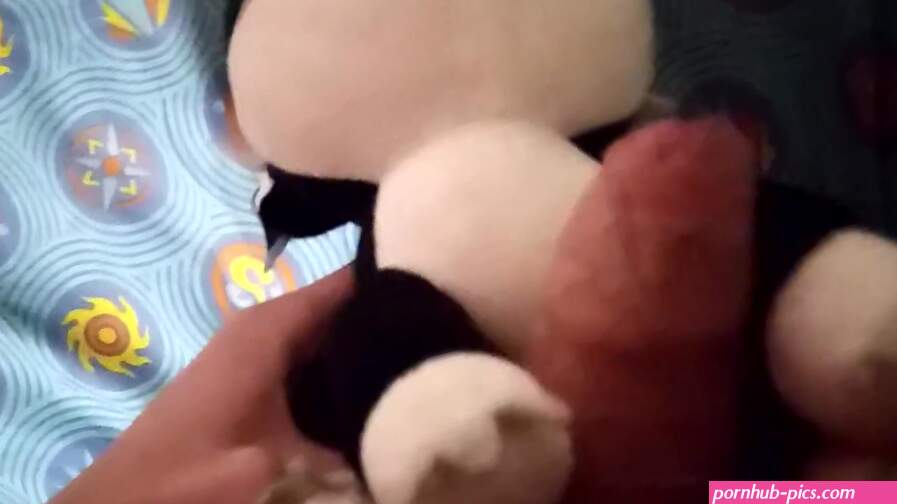 Toothless plush in Head