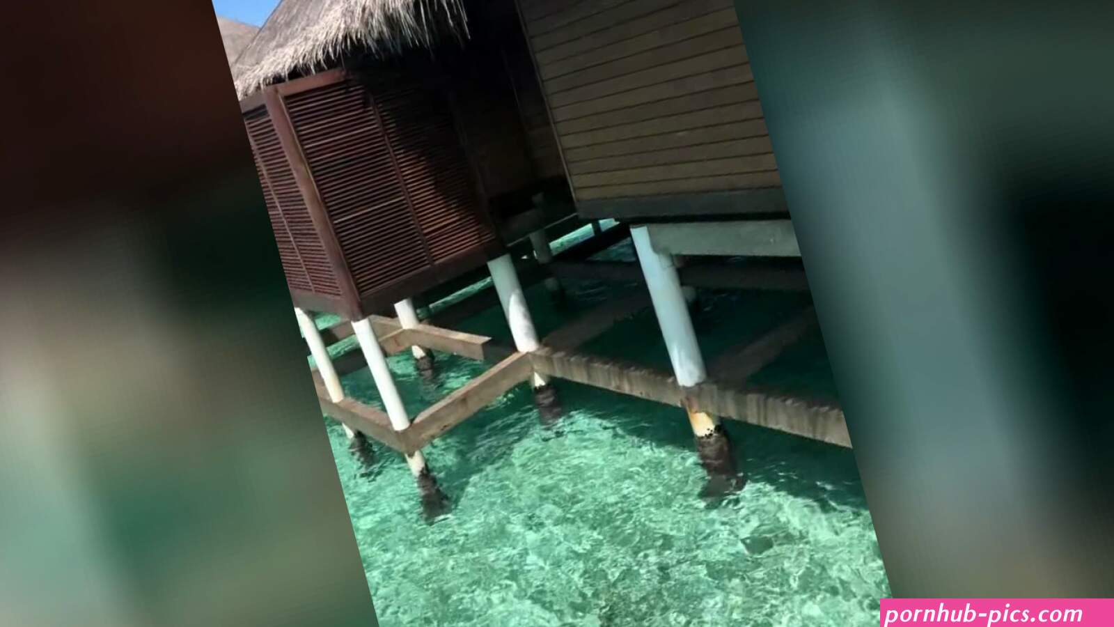Honeymoon? It looks like the best time to be fucked and sucked deepthroat by the blonde hot teen Angel Emily in Maldives paradise