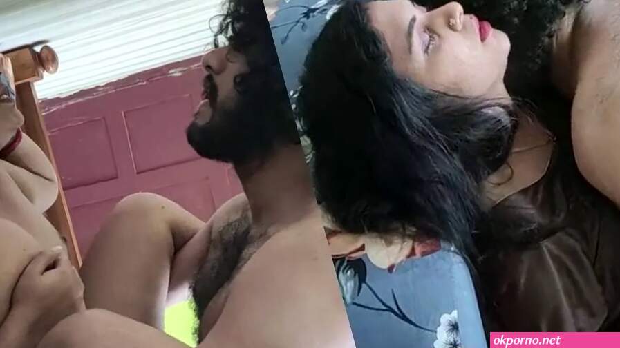 Mallu couple Vaishnavy and Sharun roleplaying maid-master sex