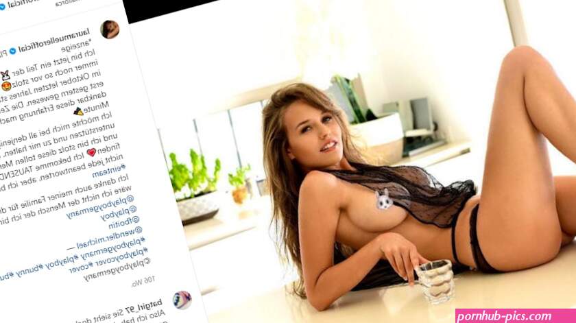 Playboy verklagt Onlyfans wegen Laura Müllers Nacktfotos