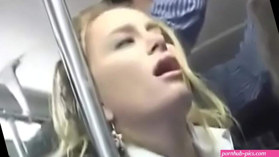 Hot Blonde Groped on a Bus