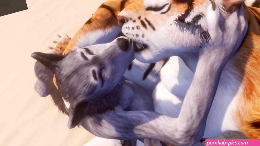 Wild Life Lesbian Furrie Porn Tiger and Wolf Girl