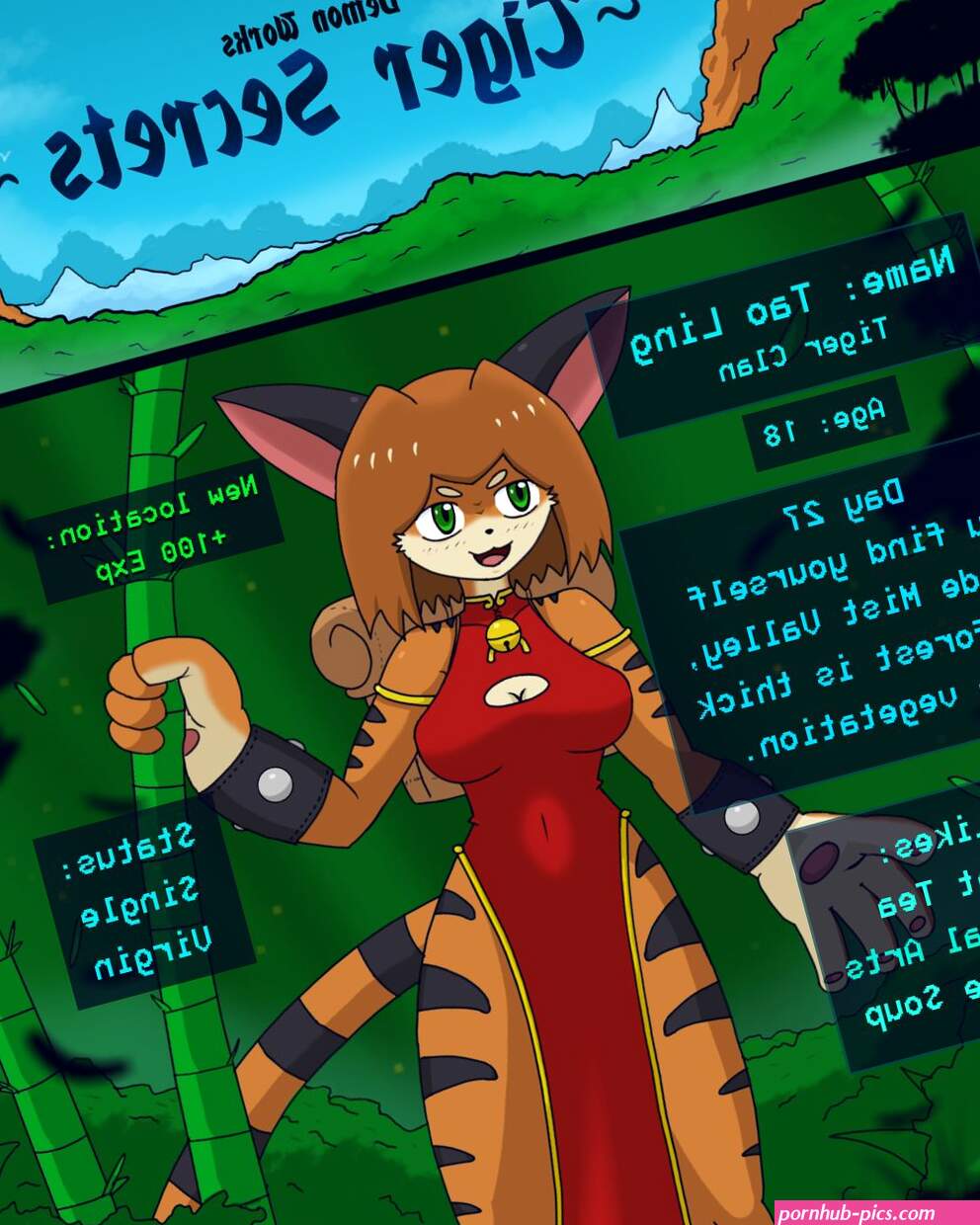 Tiger Secrets comic porn
