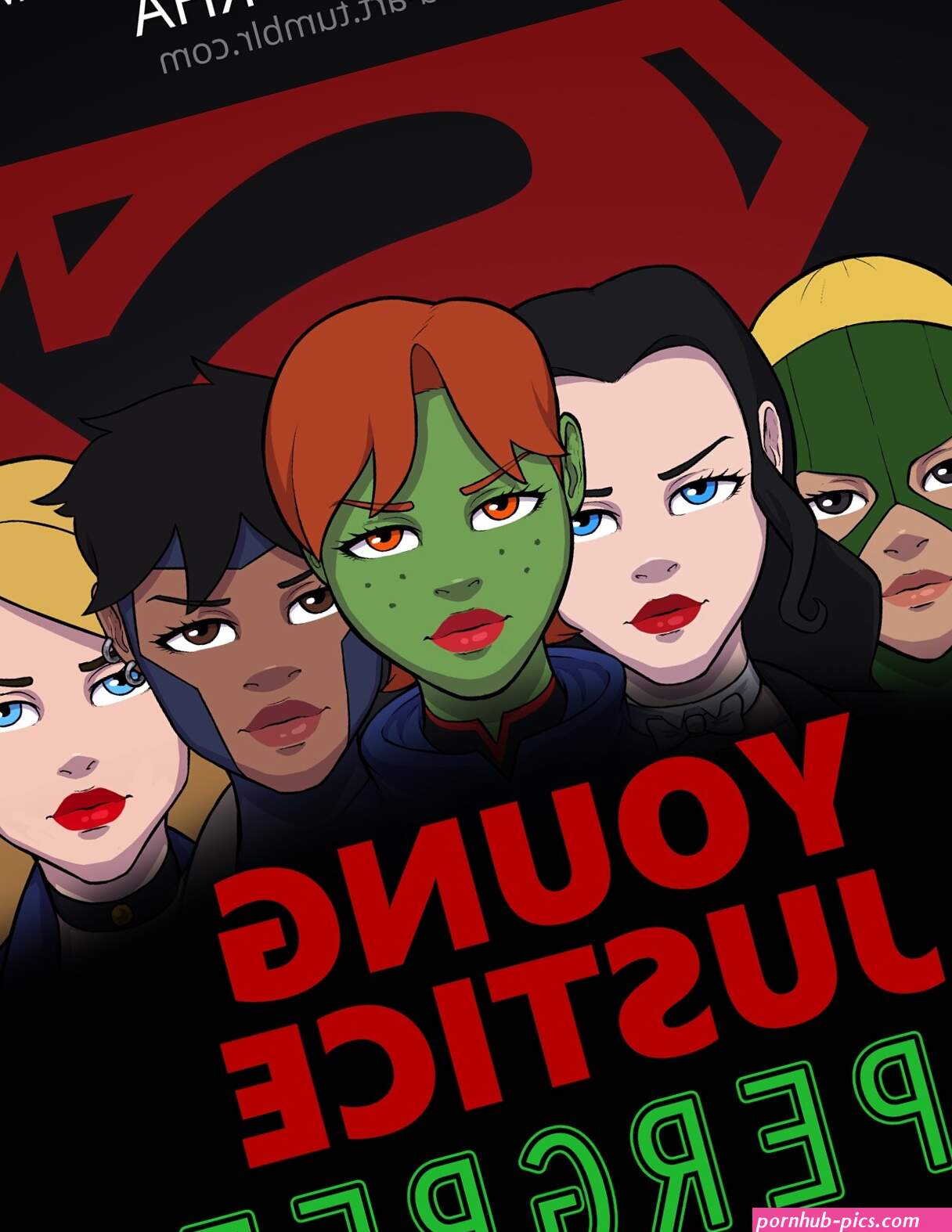 Young Justice- Supergreen Porn comic Cartoon porn comics Rule 34 comic