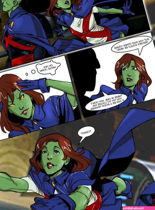 Porn comic Young Justice 2. Chapter 1. Young Justice. Sex comic Martian Hunter brought