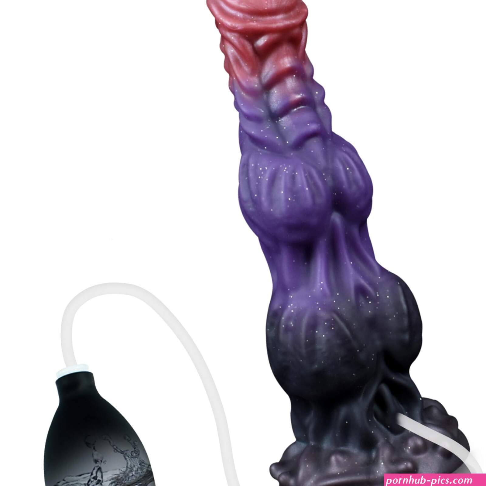 : 9.6 Monster Dildo Squirting Fantasy Dildo Dragon Horse Dildo with 2 Big Knots Dog Dildo Knotted Ejaculating Toy with Strong Suction Cup Big Anal Dildo Silicone Huge Dildo Adult Toys for