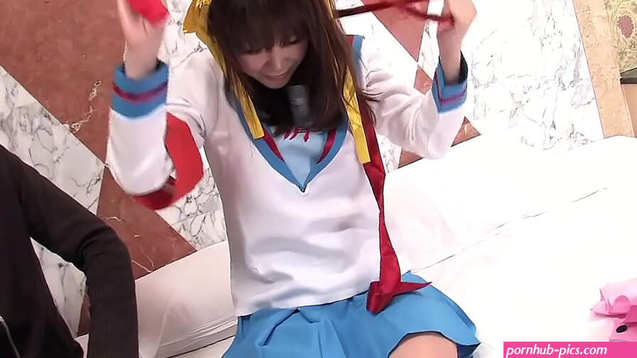 Small Japanese Cosplay Virgin Step-Sister tricked to First Time Defloration Creampie Fuck in Uncensored JAV Porn