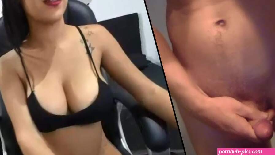Omegle Live Striptease Show and Masturbation