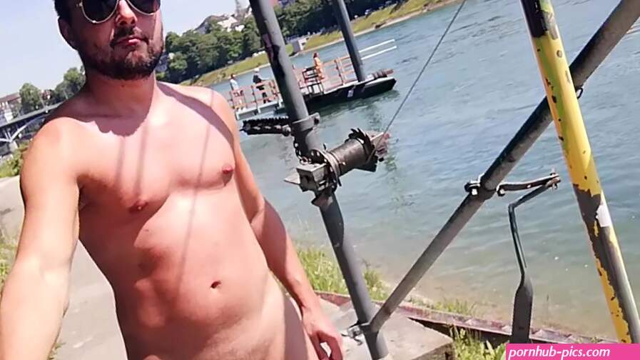 Only one naked in public