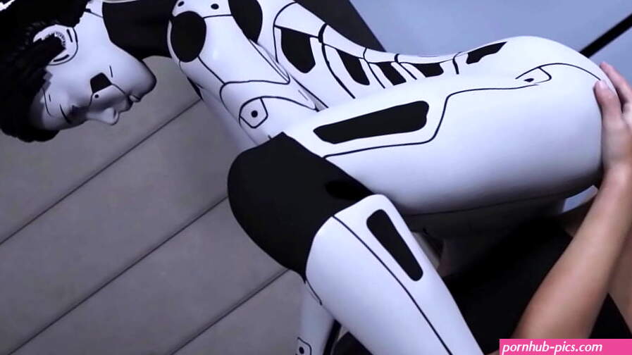 Projekt Passion Busty AI Sex Robot Gets Anal Fucking by Big Cock with Big Bouncing Tits